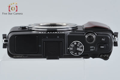 【中古】OLYMPUS オリンパス PEN Lite E-PL5 ブラック プレミアムモデル ミラーレス一眼カメラ シャッター回数僅少