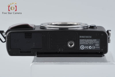 【中古】OLYMPUS オリンパス PEN Lite E-PL5 ブラック プレミアムモデル ミラーレス一眼カメラ シャッター回数僅少