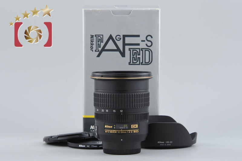 [Used] Nikon AF-S DX NIKKOR 12-24mm f/4 G ED with Original Box