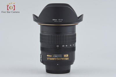 [Used] Nikon AF-S DX NIKKOR 12-24mm f/4 G ED with Original Box