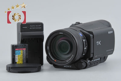 Used: Sony Handycam FDR-AX100 Video Camera