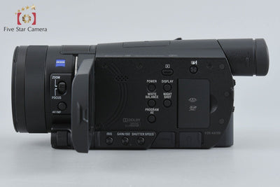 Used: Sony Handycam FDR-AX100 Video Camera