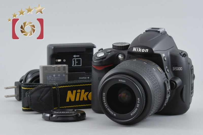 [Used] Nikon D5000 18-55 VR Lens Kit