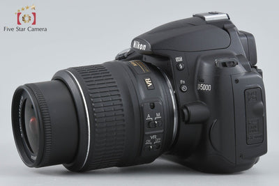[Used] Nikon D5000 18-55 VR Lens Kit
