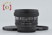 [Used] Nikon AF NIKKOR 20mm f/2.8