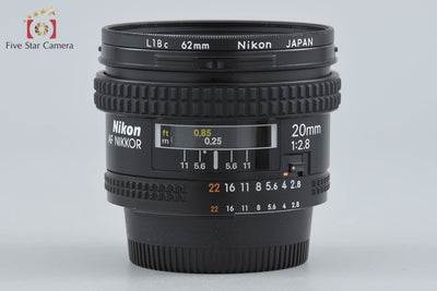 [Used] Nikon AF NIKKOR 20mm f/2.8