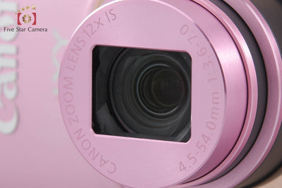 [Used] Canon IXY 630 Pink Compact Digital Camera