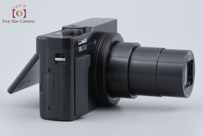 【中古】Panasonic パナソニック LUMIX DC-TZ99 ブラック コンパクトデジタルカメラ 元箱付き