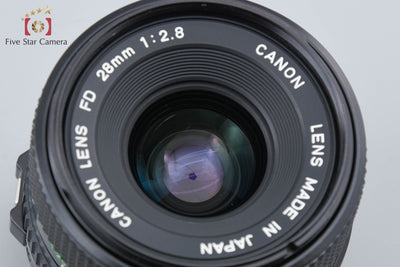 [Used] Canon New FD 28mm f/2.8