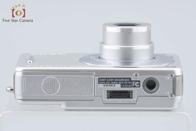 【Used】SONY Cyber-shot DSC-W50 Silver Compact Digital Camera