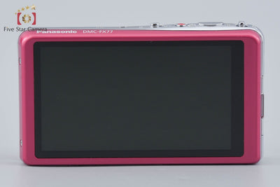 【中古】Panasonic パナソニック LUMIX DMC-FX77 グラマラスピンク コンパクトデジタルカメラ