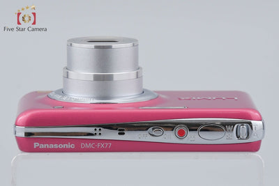 【中古】Panasonic パナソニック LUMIX DMC-FX77 グラマラスピンク コンパクトデジタルカメラ