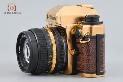【中古】Nikon ニコン FA GOLD CAMERA GRAND PRIX' 84 + Ai-S NIKKOR 50mm f/1.4 元箱付き