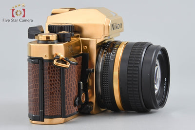 【中古】Nikon ニコン FA GOLD CAMERA GRAND PRIX' 84 + Ai-S NIKKOR 50mm f/1.4 元箱付き