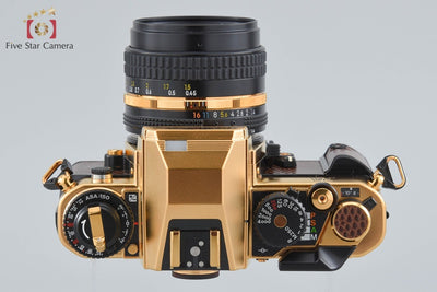 【中古】Nikon ニコン FA GOLD CAMERA GRAND PRIX' 84 + Ai-S NIKKOR 50mm f/1.4 元箱付き