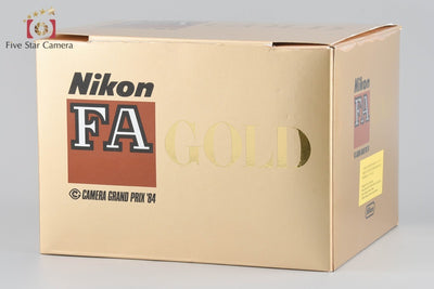 【中古】Nikon ニコン FA GOLD CAMERA GRAND PRIX' 84 + Ai-S NIKKOR 50mm f/1.4 元箱付き
