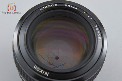 [Used] Nikon Ai NIKKOR 50mm f/1.2