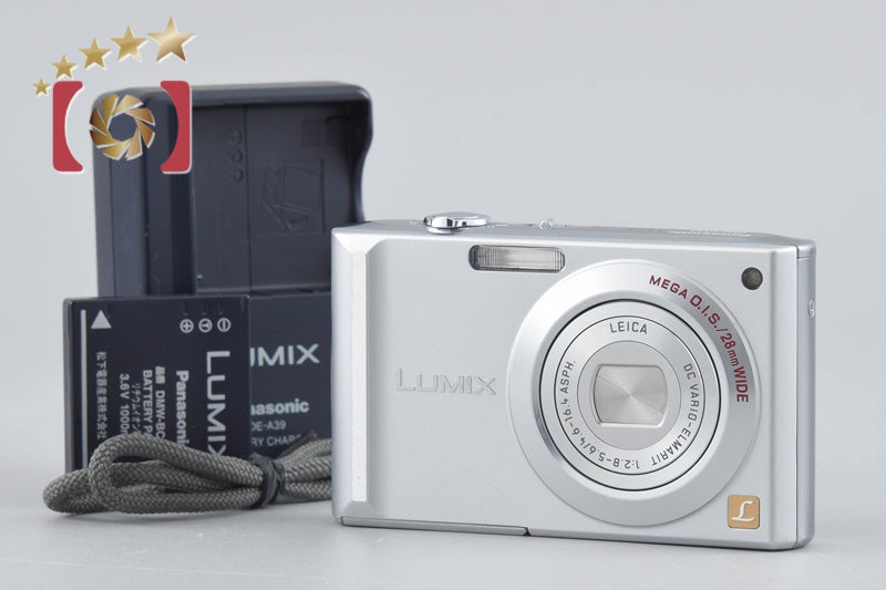 中古】Panasonic パナソニック LUMIX DMC-FX55 シルバー コンパクト