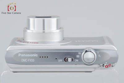 [Used] Panasonic LUMIX DMC-FX55 Silver Compact Digital Camera