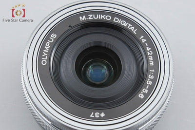 [Used] OLYMPUS Olympus M.ZUIKO DIGITAL ED 14-42mm f/3.5-5.6 EZ Silver