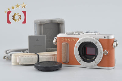 [Used] OLYMPUS Olympus PEN E-PL8 Brown Mirrorless Interchangeable Lens Camera, Low Shutter Count