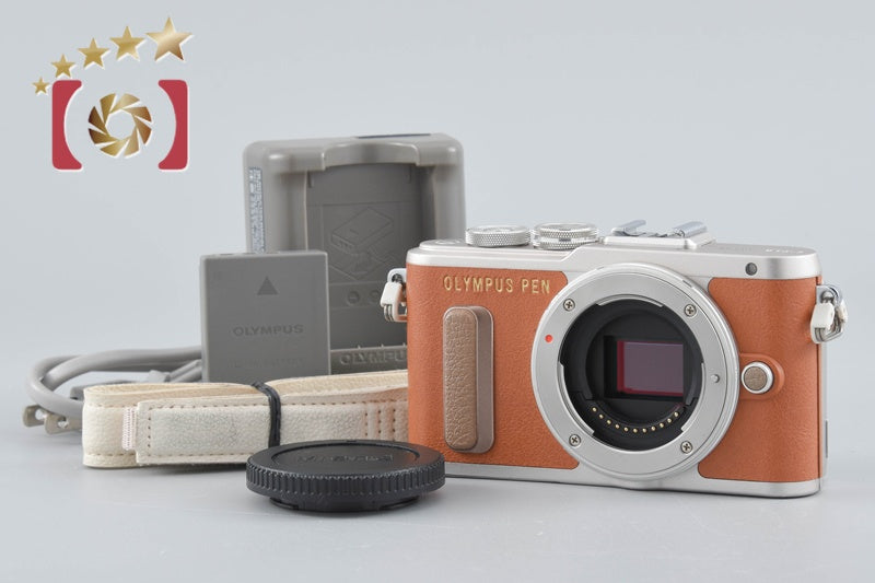 [Used] OLYMPUS Olympus PEN E-PL8 Brown Mirrorless Interchangeable Lens Camera, Low Shutter Count
