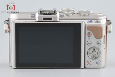 [Used] OLYMPUS Olympus PEN E-PL8 Brown Mirrorless Interchangeable Lens Camera, Low Shutter Count