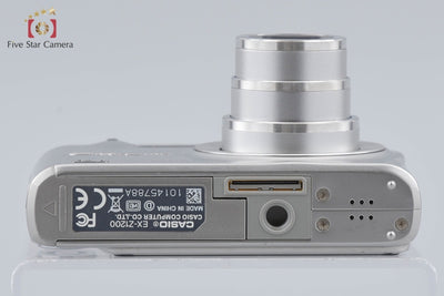 【中古】Casio カシオ EXILIM EX-Z1200 シルバー コンパクトデジタルカメラ