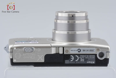 [Used] Nikon COOLPIX S5100 Warm Silver Compact Digital Camera