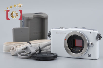 Used Olympus PEN mini E-PM1 White Mirrorless Single-Lens Camera