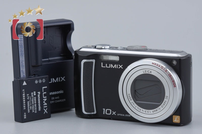 Used: Panasonic LUMIX DMC-TZ5 Black Compact Digital Camera
