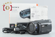 [Used] SONY Sony FDR-AXP35 Black Digital 4K Video Camera with Original Box, Multi-Language Support