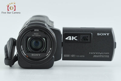 [Used] SONY Sony FDR-AXP35 Black Digital 4K Video Camera with Original Box, Multi-Language Support