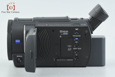[Used] SONY Sony FDR-AXP35 Black Digital 4K Video Camera with Original Box, Multi-Language Support