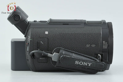 [Used] SONY Sony FDR-AXP35 Black Digital 4K Video Camera with Original Box, Multi-Language Support