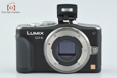 Used: Panasonic LUMIX DMC-GF6 Double Zoom Lens Kit Black, Low Shutter Count, With Original Box