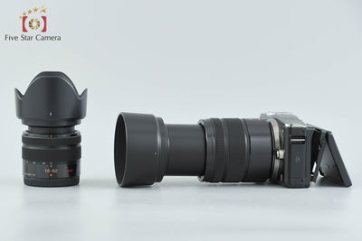 Used: Panasonic LUMIX DMC-GF6 Double Zoom Lens Kit Black, Low Shutter Count, With Original Box