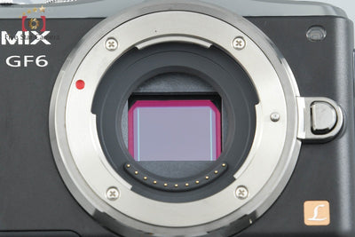Used: Panasonic LUMIX DMC-GF6 Double Zoom Lens Kit Black, Low Shutter Count, With Original Box