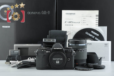 [Used] OLYMPUS OM-D E-M5 Mark II Black 14-150mm Lens Kit with Original Box