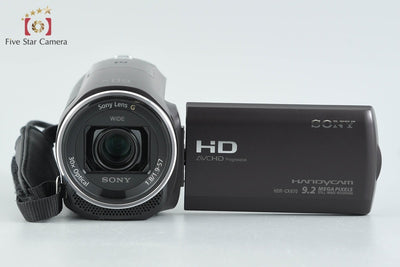 [Used] SONY Sony Handycam HDR-CX670 Bordeaux Brown Digital Video Camera Multi-language Support