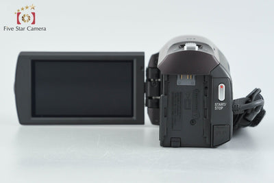 [Used] SONY Sony Handycam HDR-CX670 Bordeaux Brown Digital Video Camera Multi-language Support