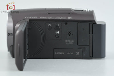 [Used] SONY Sony Handycam HDR-CX670 Bordeaux Brown Digital Video Camera Multi-language Support