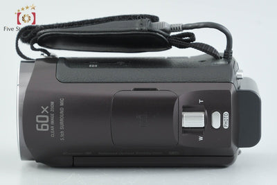 [Used] SONY Sony Handycam HDR-CX670 Bordeaux Brown Digital Video Camera Multi-language Support