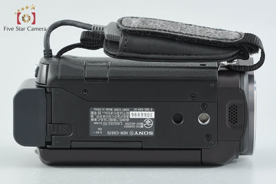 [Used] SONY Sony Handycam HDR-CX670 Bordeaux Brown Digital Video Camera Multi-language Support