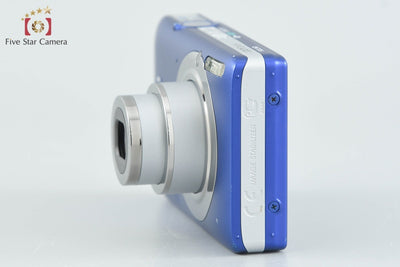 [Used] Canon IXY 210F Blue Compact Digital Camera with Original Box
