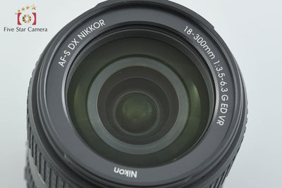 【中古】Nikon ニコン AF-S DX NIKKOR 18-300mm f/3.5-6.3 G ED VR 元箱付き