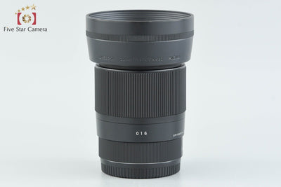 【中古】SIGMA シグマ 30mm f/1.4 DC DN Contemporary ソニーEマウント用 元箱付き