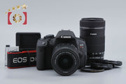 【中古】Canon キヤノン EOS Kiss X7i ダブルズームキット シャッター回数僅少
