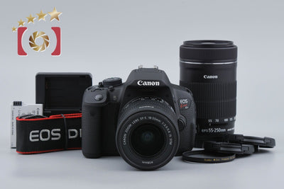 【中古】Canon キヤノン EOS Kiss X7i ダブルズームキット シャッター回数僅少