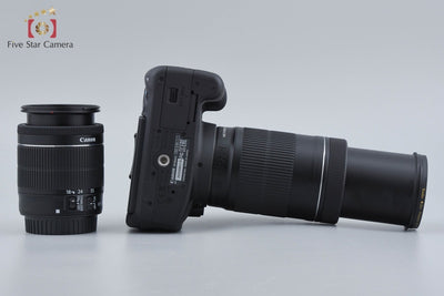 【中古】Canon キヤノン EOS Kiss X7i ダブルズームキット シャッター回数僅少